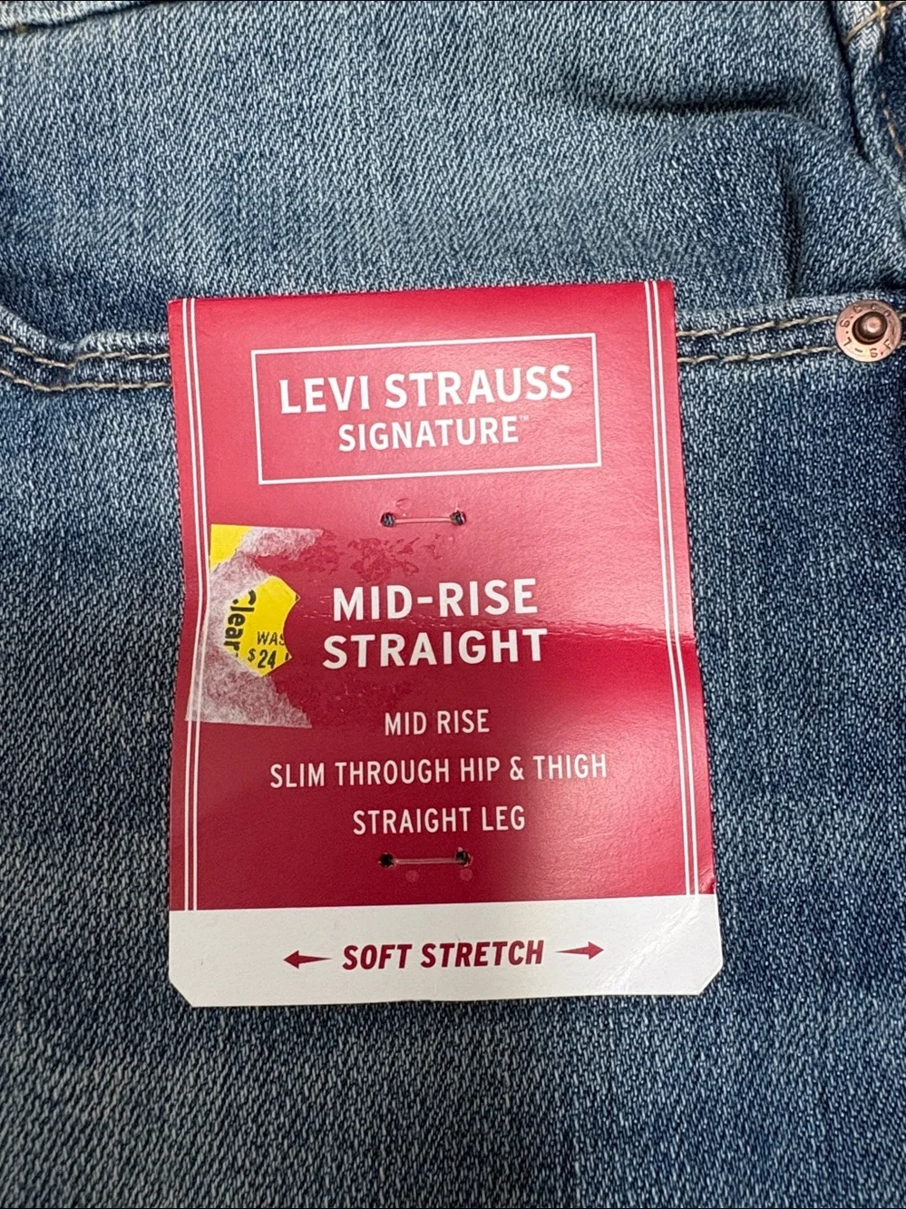 Signature by Levi Strauss nwt levi